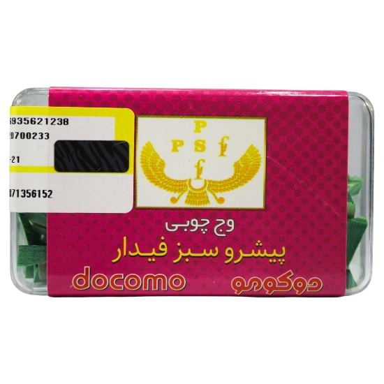 تصویر  وج چوبی(تکرنگ سبز) دوکومو